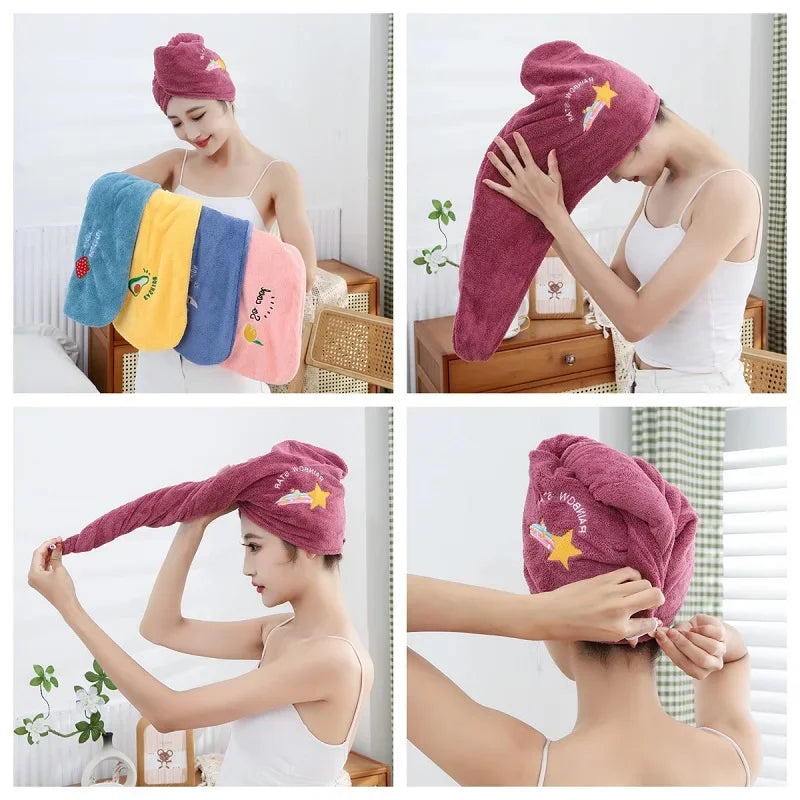 Séchage pour Cheveux, Turbans pour Cheveux Mouillés, Accessoires pour Cheveux Bouclés, Séchage Rapide, Serviette pour Cheveux en Microfibre pour Cheveux Bouclés pour Femmes, Cheveux Longs